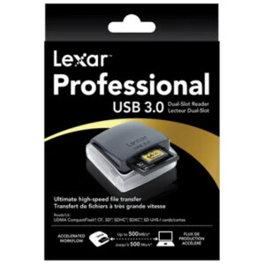 LEXAR Professional Dual Card Reader